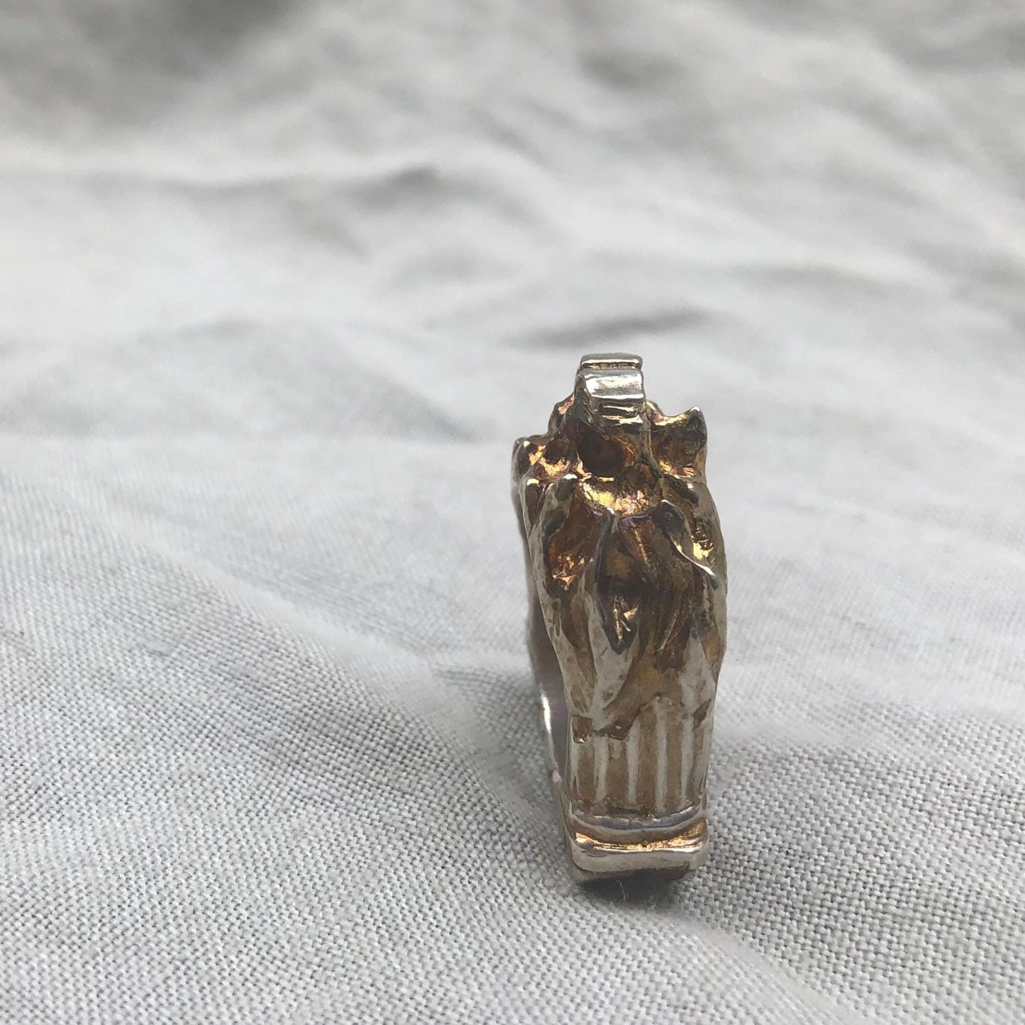 Shakespeare Sonnet 55 Ring in argentium sterling silver / Eternal love ring / Writer's ring