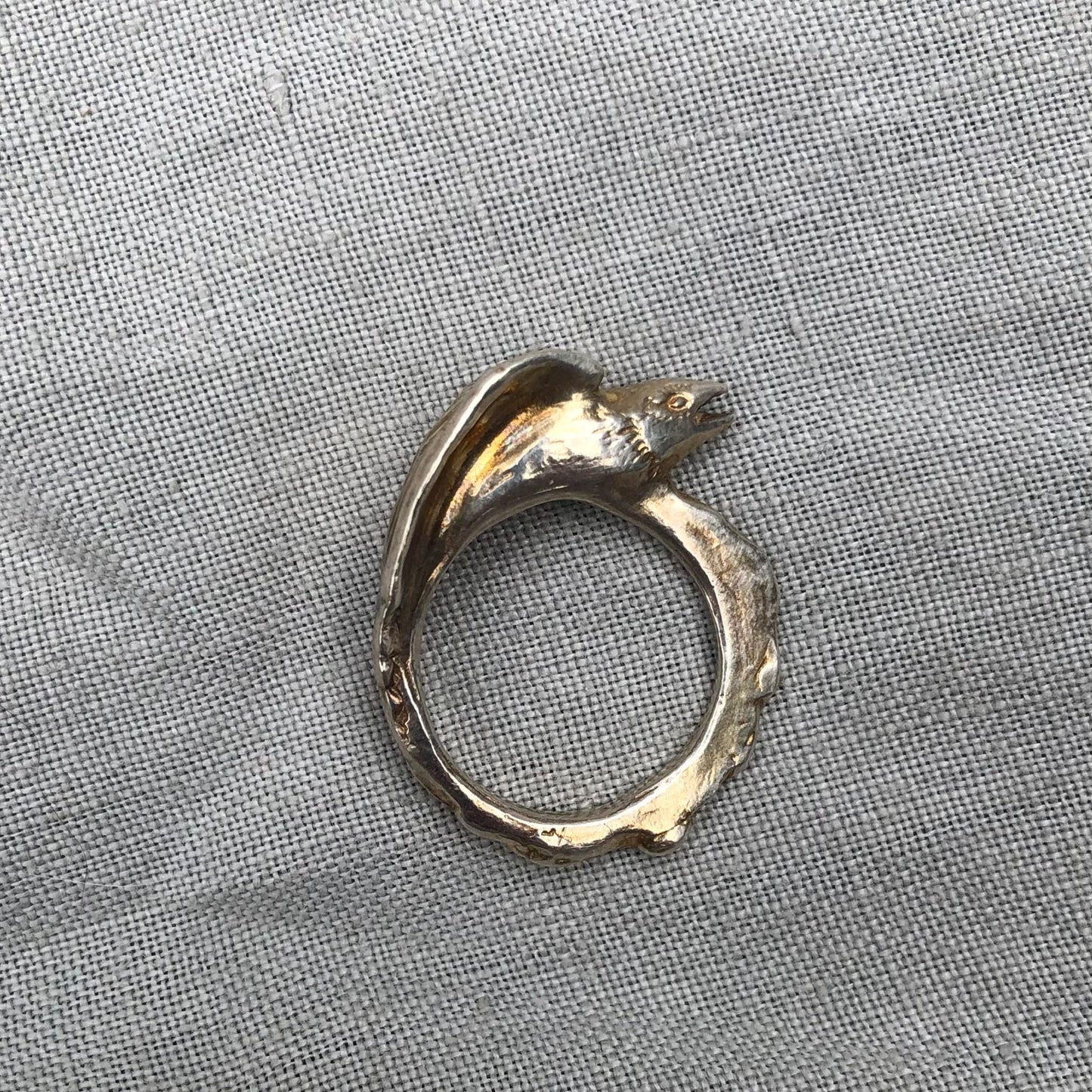 Shakespeare Sonnet 29 ring / Bird ring / Lark arising ring / Joy ring / Love ring / 25th anniversary ring